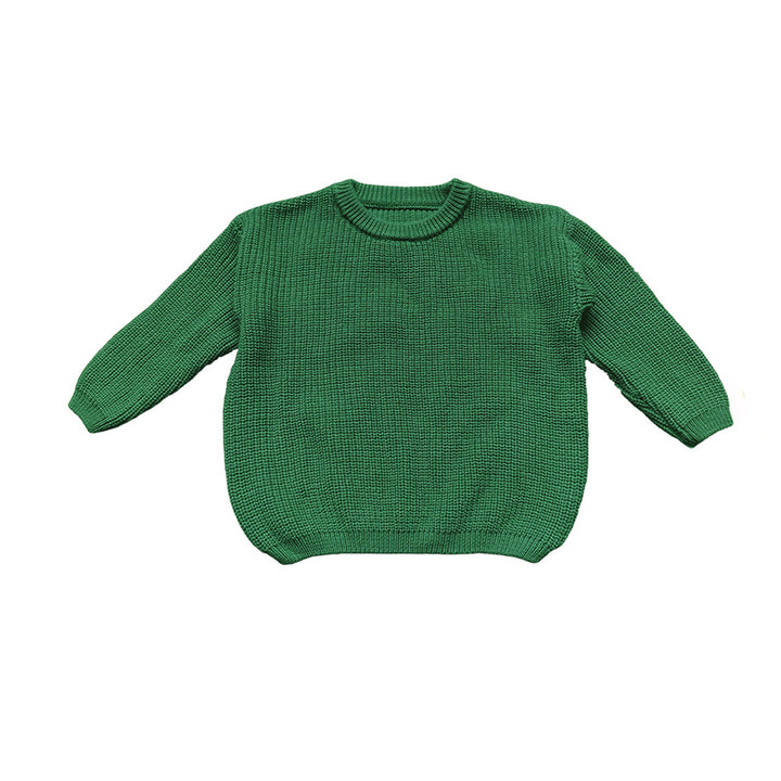 Hand Embroidered Personalized Name Baby Kids Sweater