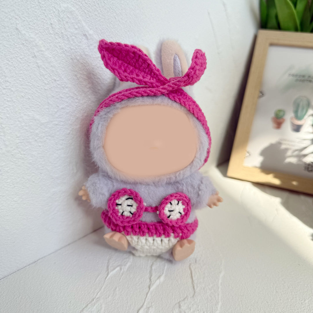 Handmade Crochet fruit Bikini Set for LABUBU