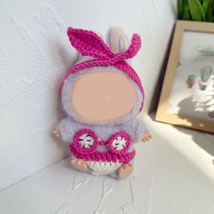 Handmade Crochet fruit Bikini Set for LABUBU