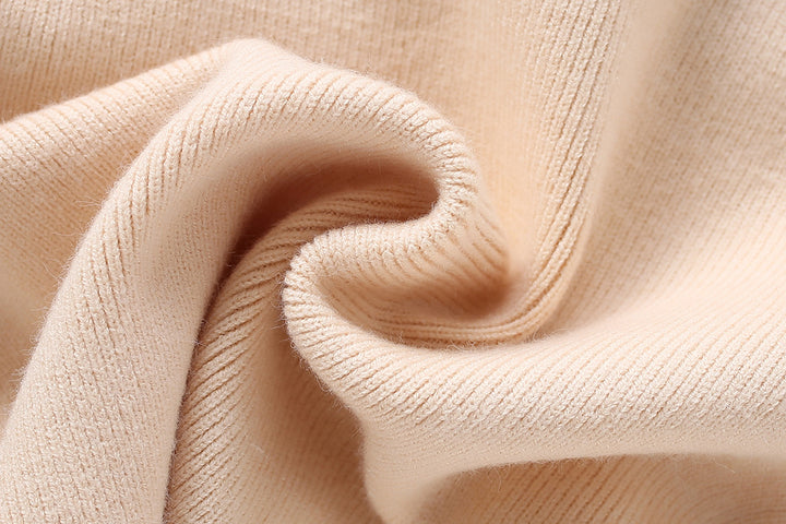 Valentine's love heart knitted sweater&cake skirt 2pcs set