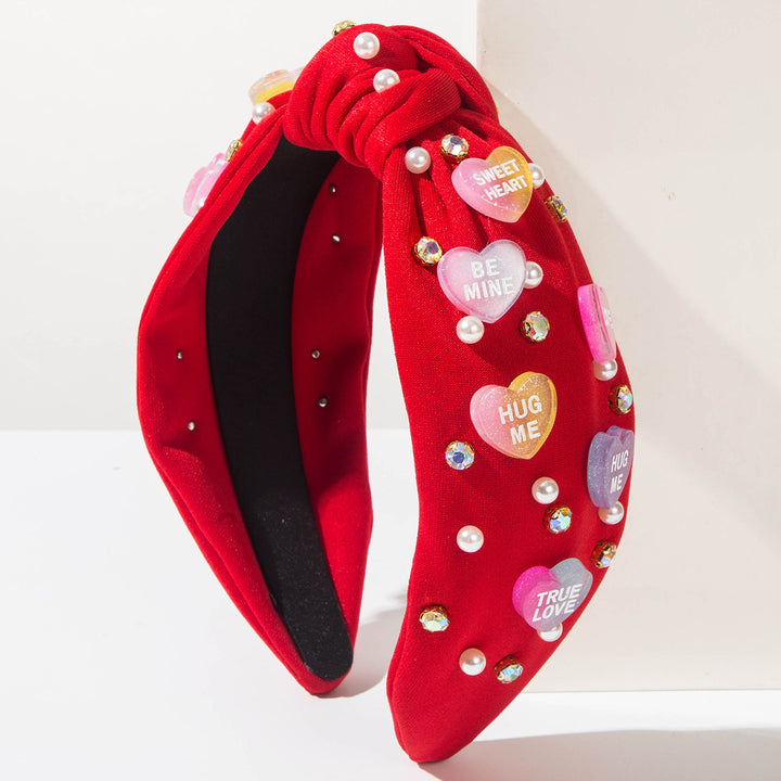 Valentine's day heart candy diamond deco sweet Headband