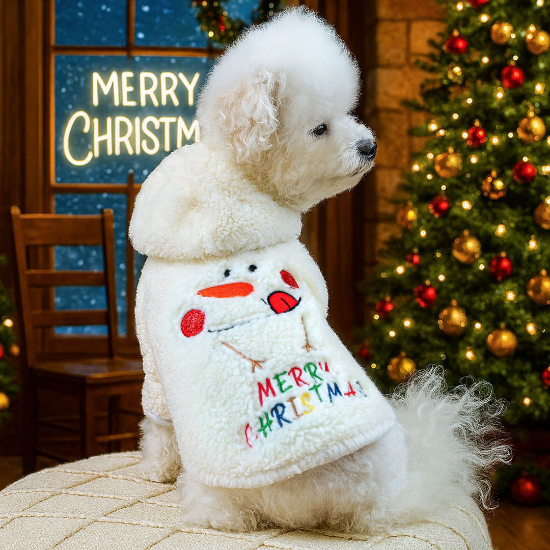 Puppy&cat Christmas costume Christmas pet clothes