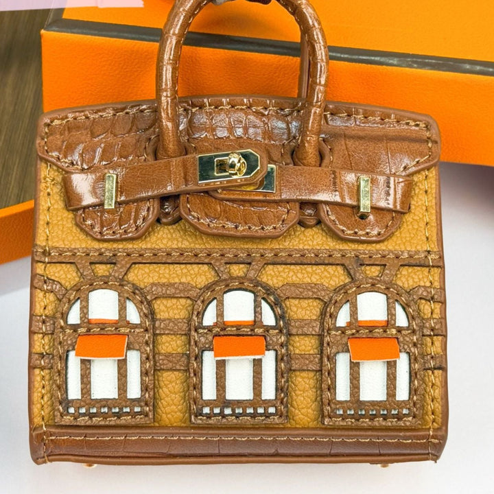 Mini House Bag Charm Mini designer mini Bag Pendant