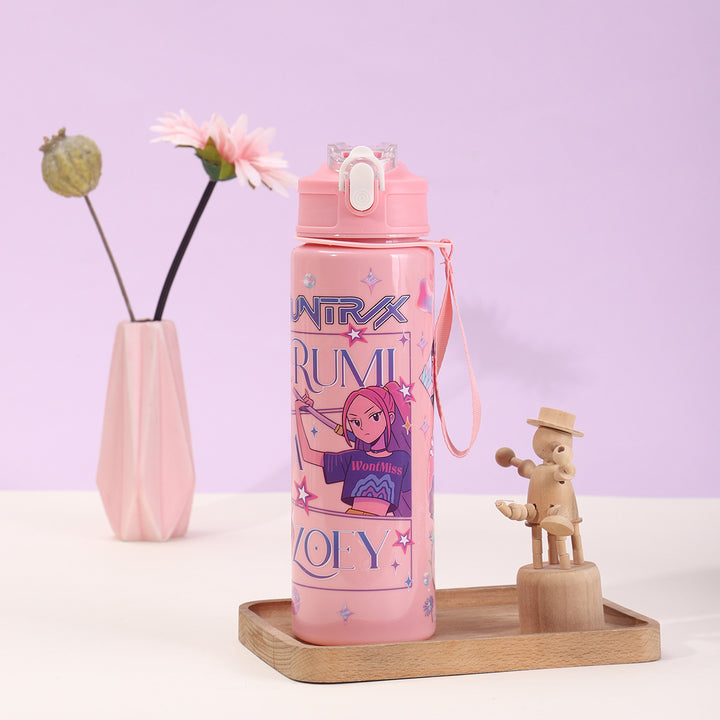 KDH K-pop inspired Straw Cup Portable plastic water bottle