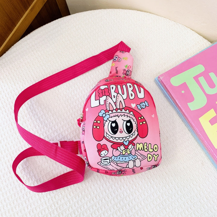 Children's labubu Fanny bag cartoon Labubu crossbody bag coin purse