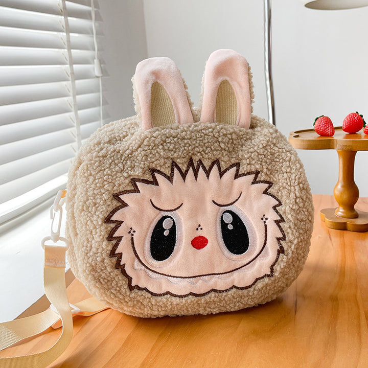 Labubu Cartoon Plush shoulder crossbody Bag