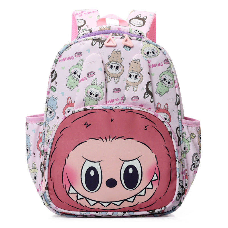 Labubu student backpack light weight labubu backpack