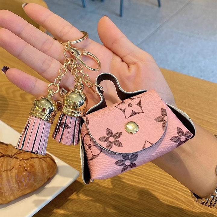 Designer mini Bag keychain coin purse