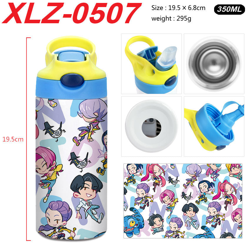 KDH K-pop inspired Stainless steel thermos Cups students Tumblers-350ml