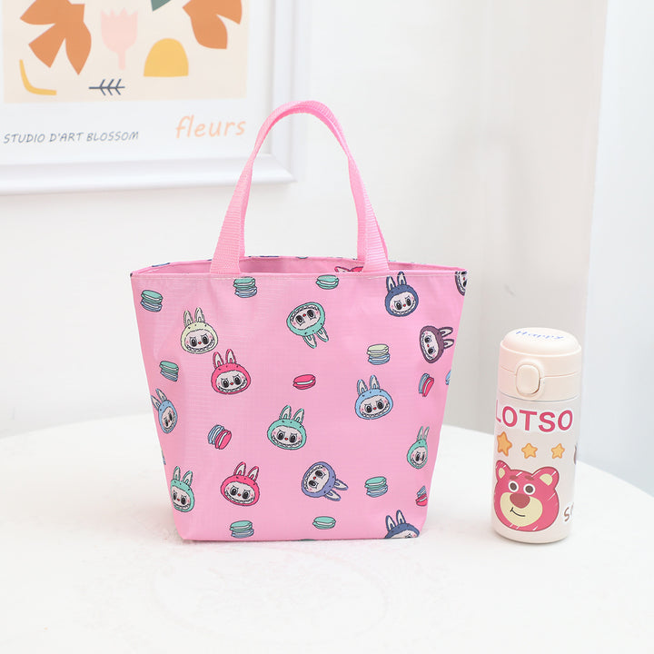 Labubu lunch box bag waterproof handbag storage bag