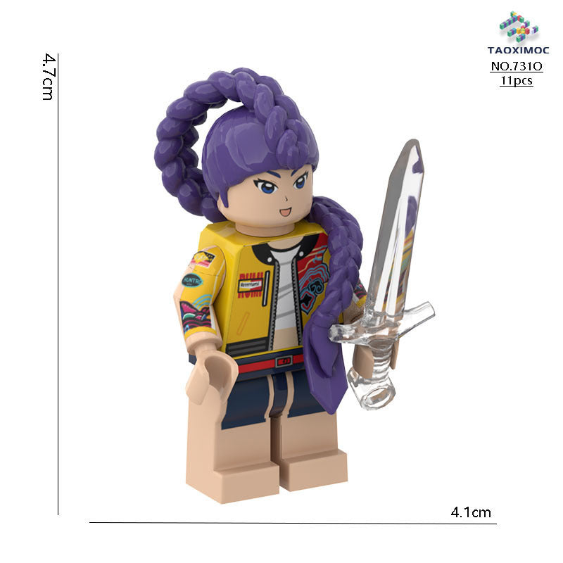 KDH K-pop inspired Mini-doll figure