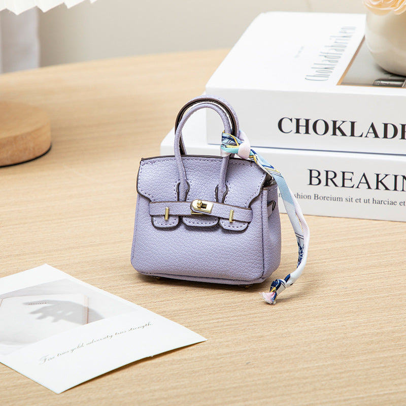 Mini Bag Pendant Creative Leather designer Bag Pendant