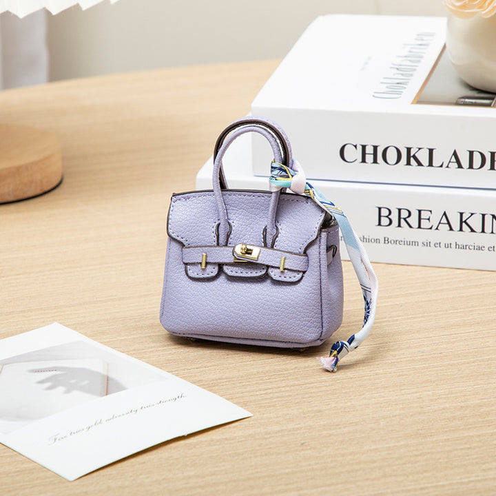 Mini Bag Pendant Creative Leather designer Bag Pendant