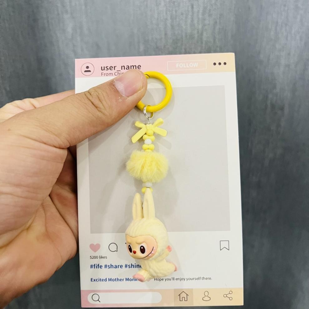 LABUBU Lazy Yoga Series Keychain Blind Box