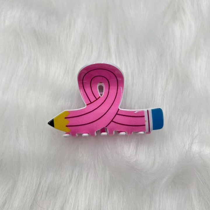 Cute pencil hair clip Back To School gift