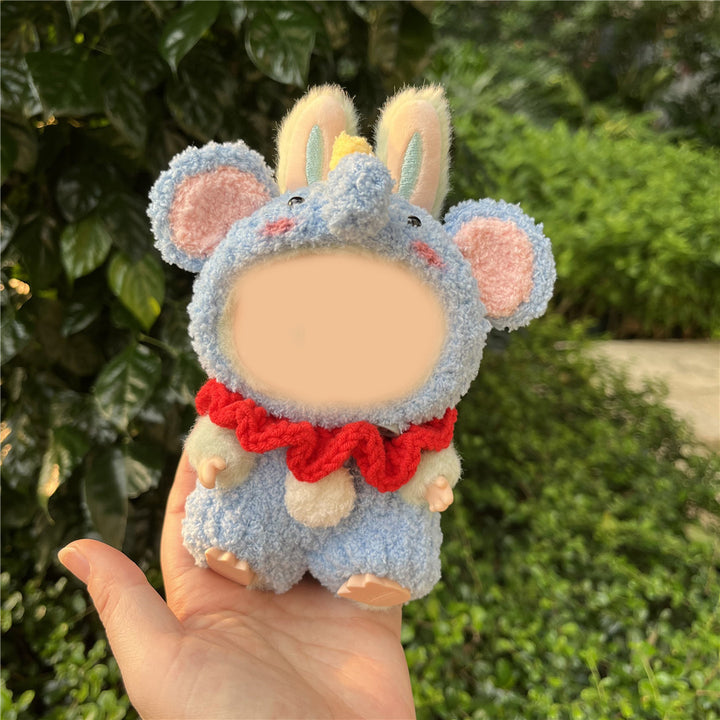 Handmade Crochet Cartoon characters Labubu outfit