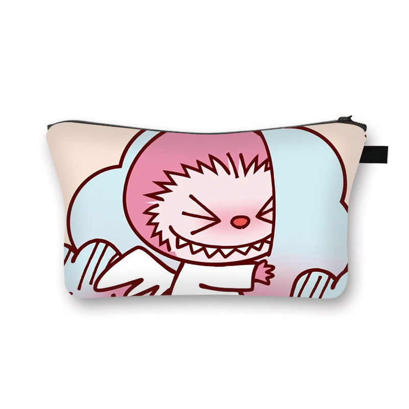 Labubu cosmetic bag portable toiletry bag