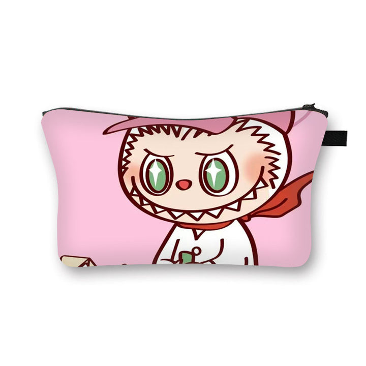 Labubu cosmetic bag portable toiletry bag