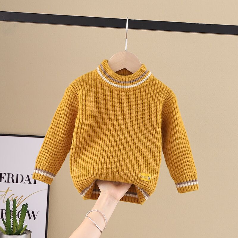 Children's knitted pullover sweater