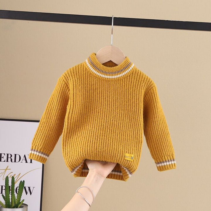 Children's knitted pullover sweater