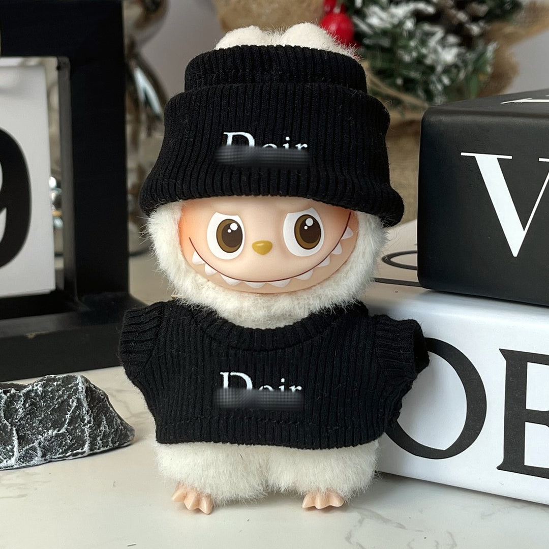 10cm dolls designer clothing mini doll clothes