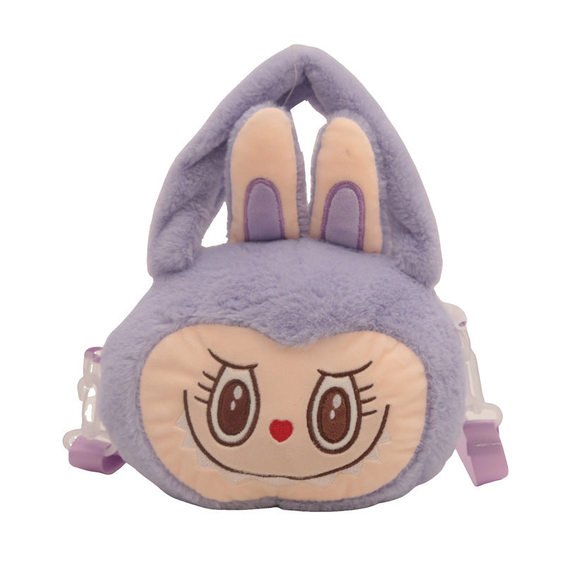 Labubu furry cute handbag labubu crossbody bag
