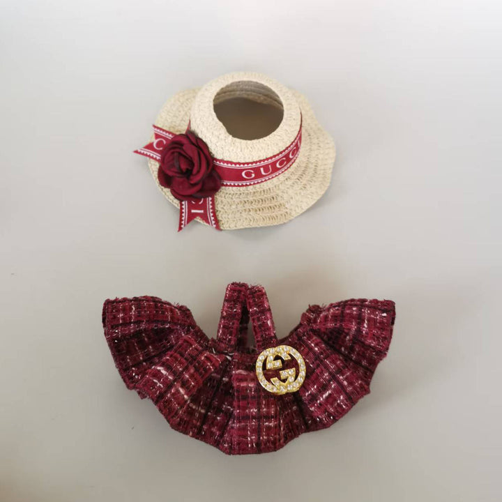 Retro elegant lady luxury clothes for labubu