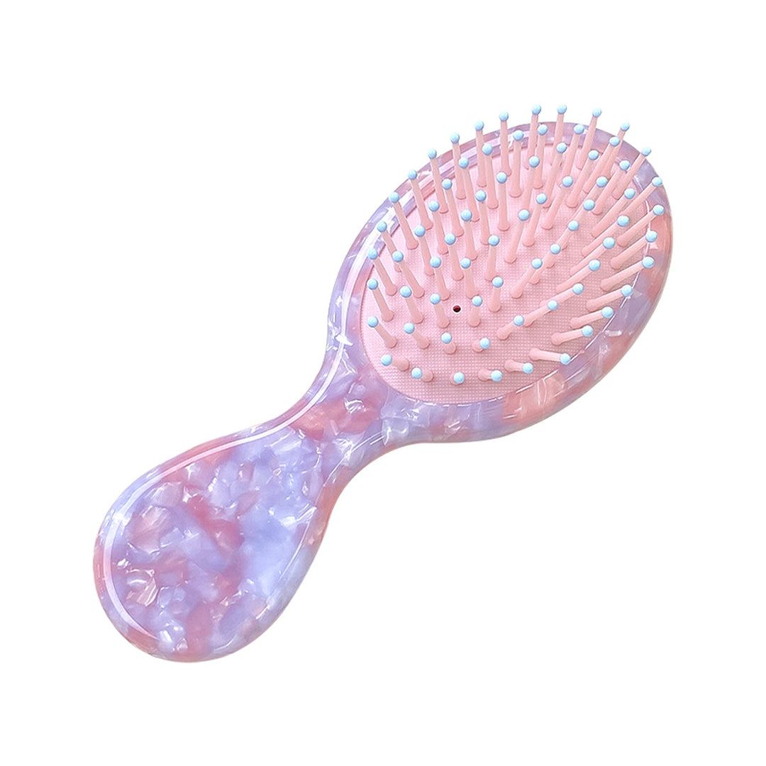 Acetate colorful air bag comb small portable massage comb