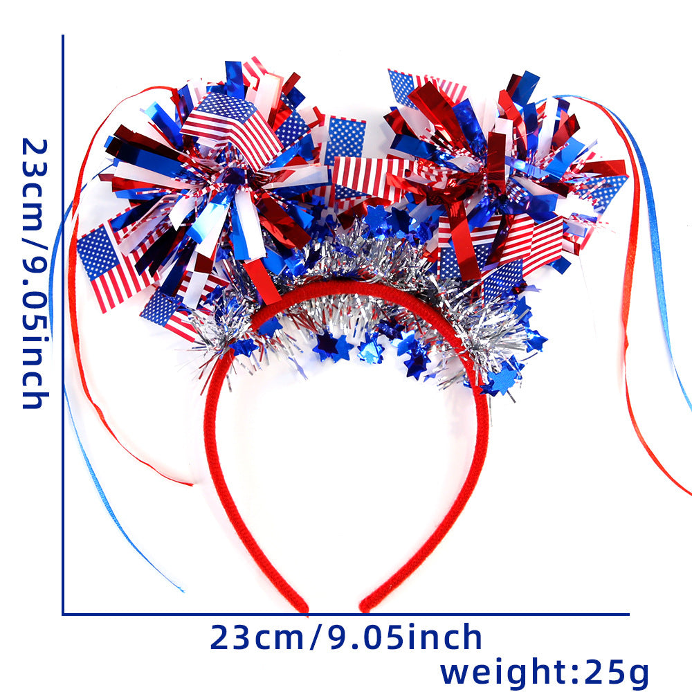 4th of July patriotic headband for kids&adults