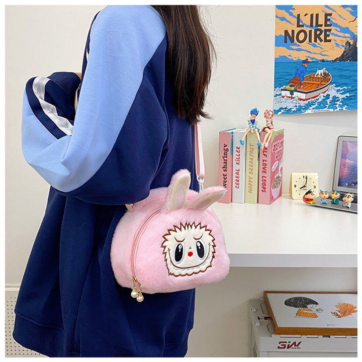 Labubu Cartoon Plush shoulder crossbody Bag