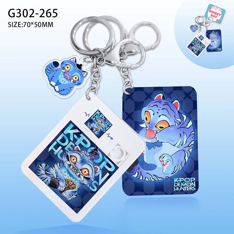 KPop Demon Hunters HUNTR/X Slide Puzzle keychain