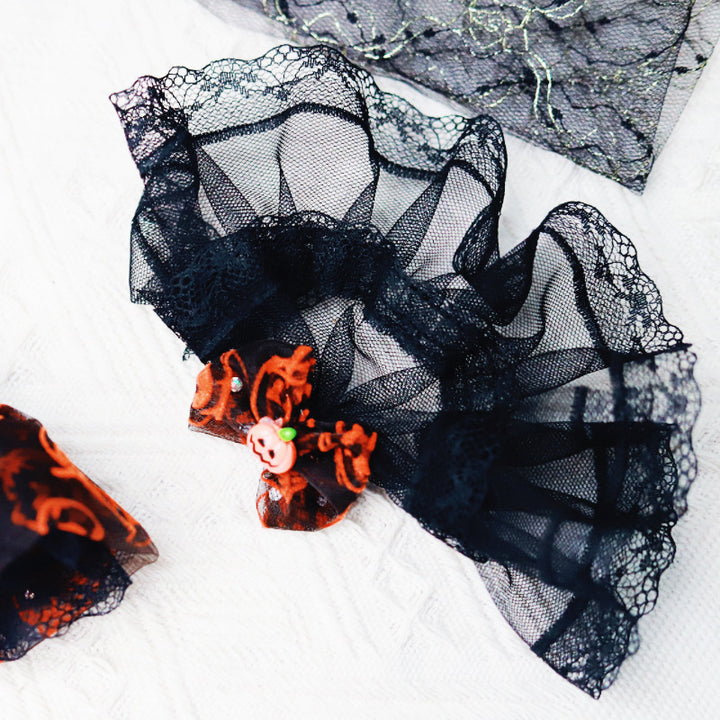 Halloween doll clothes Evil Pumpkin Tulle Skirt Set