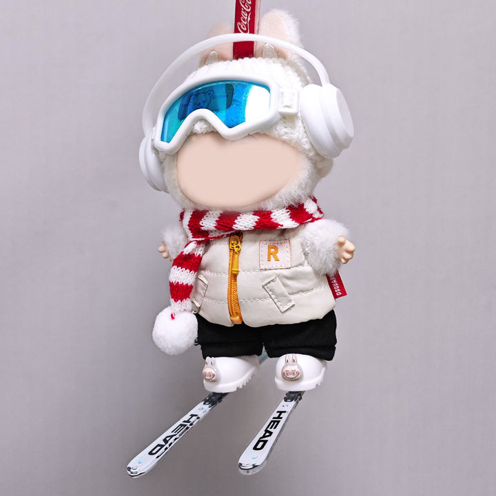 17cm dolls Winter ski goggles set doll clothes