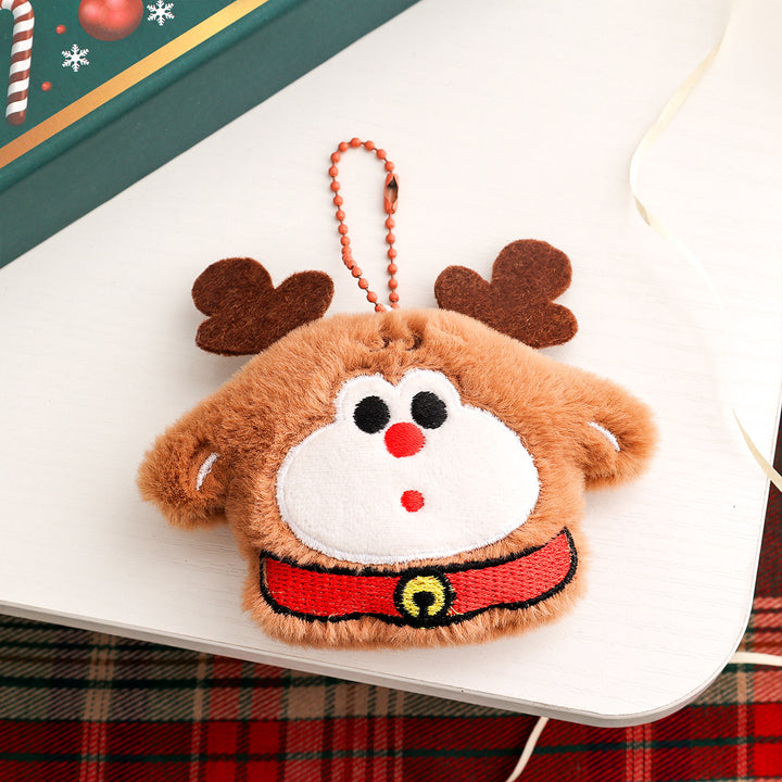 Christmas cute keychain pendant xmas gift