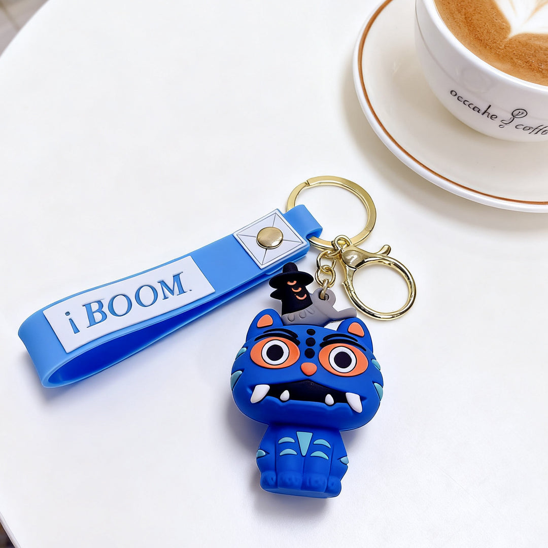KPOP demon hunters silicone keychain