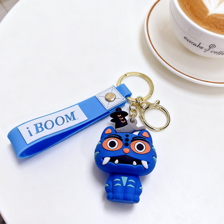 KPOP demon hunters silicone keychain