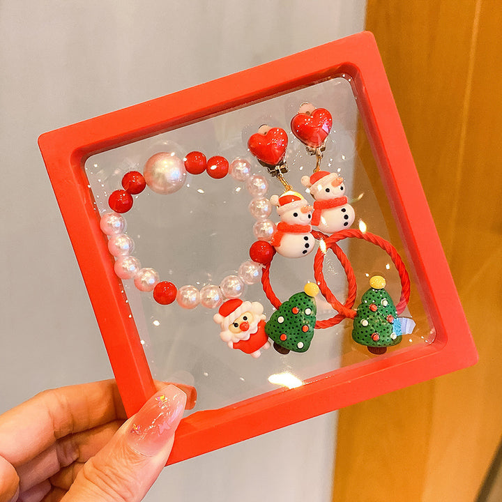 Christmas jewelry accessories 5pcs set-xmas gift