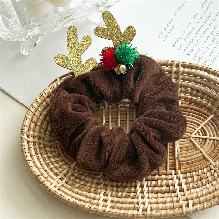 Halloween Hair Accessories Party Bat Bow Intestine Hair Ring