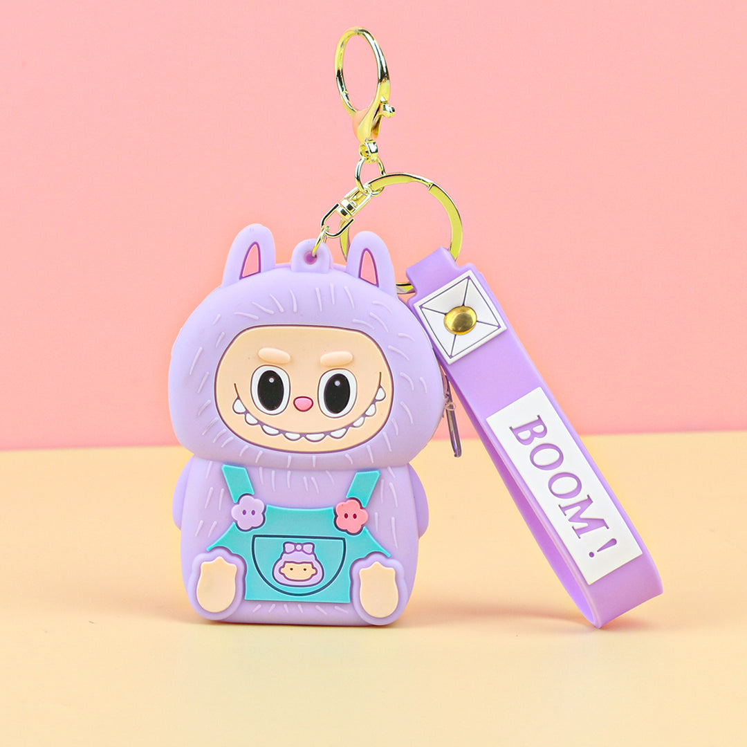 Labubu cute key chain coin purse labubu gift