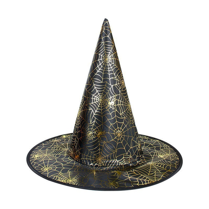 Halloween Glitter Mesh Witch Hat Party dress hat