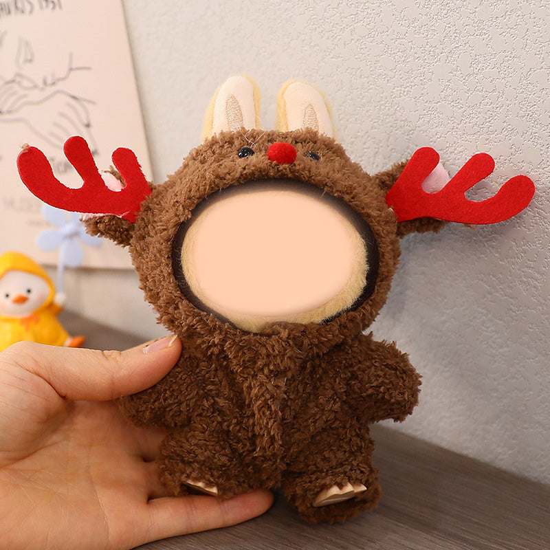 Labubu Christmas dress up dolls Xmas clothes
