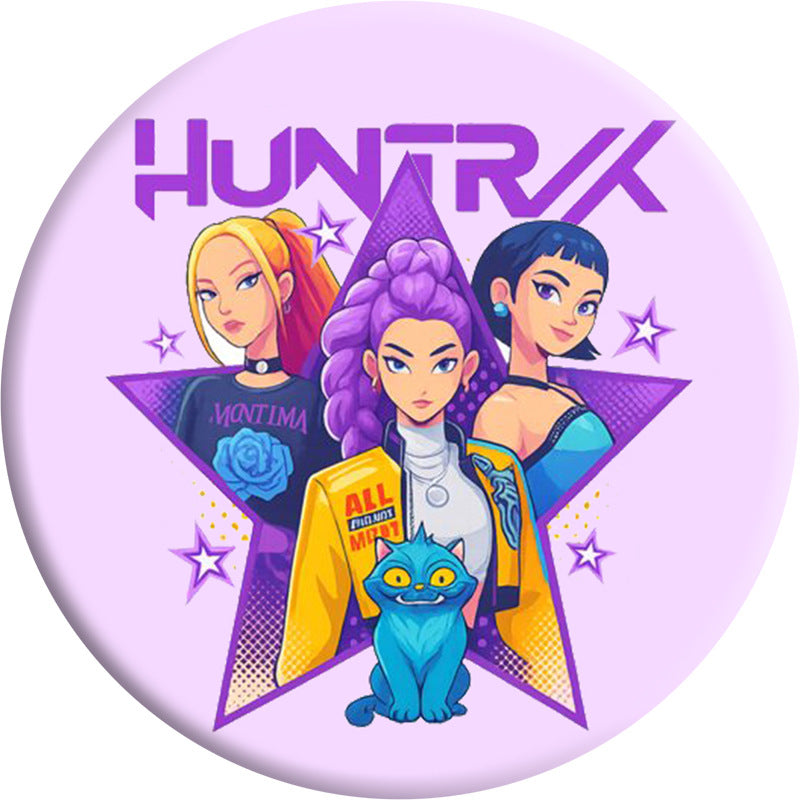 K-pop Demon Hunters Inspired Badges