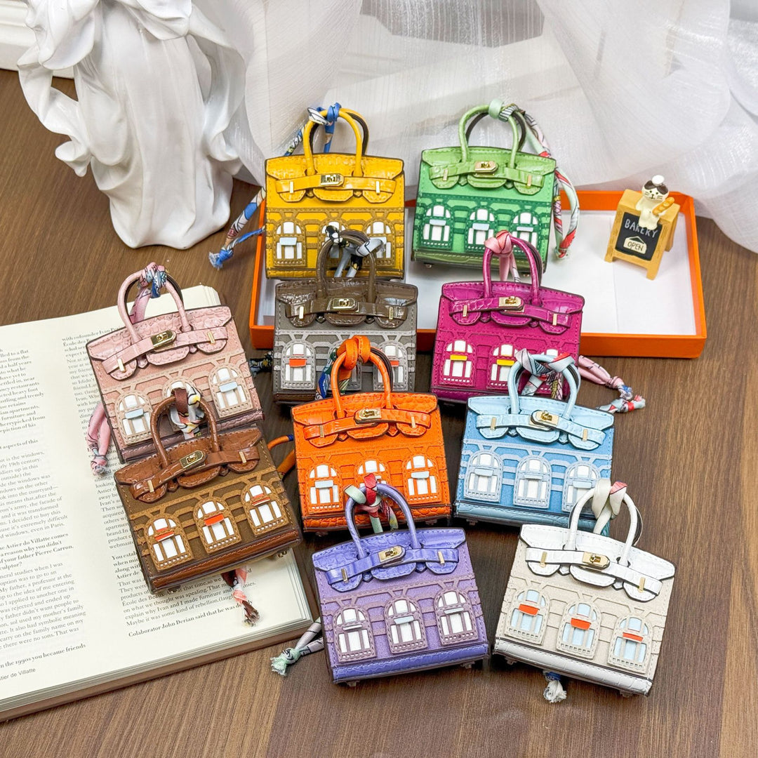 Mini House Bag Charm Mini designer mini Bag Pendant