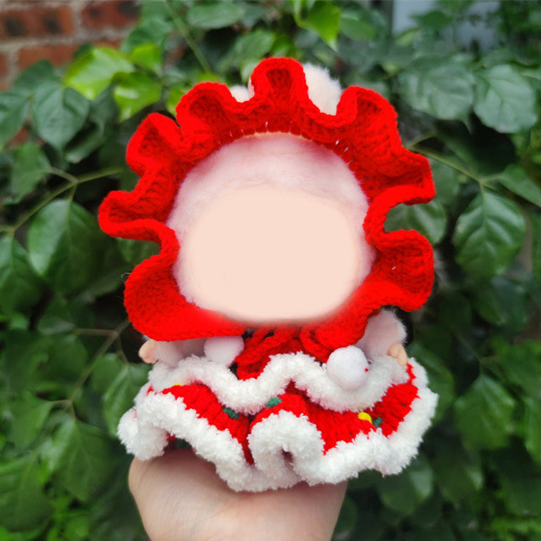 Handmade Crochet Cartoon characters Labubu outfit