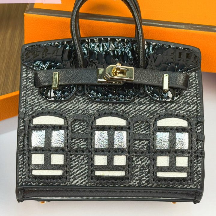 Mini House Bag Charm Mini designer mini Bag Pendant