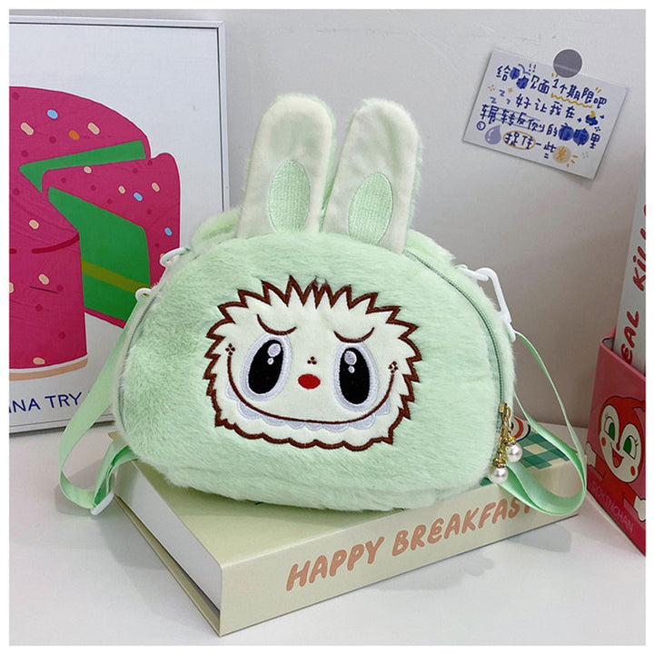 Labubu Cartoon Plush shoulder crossbody Bag