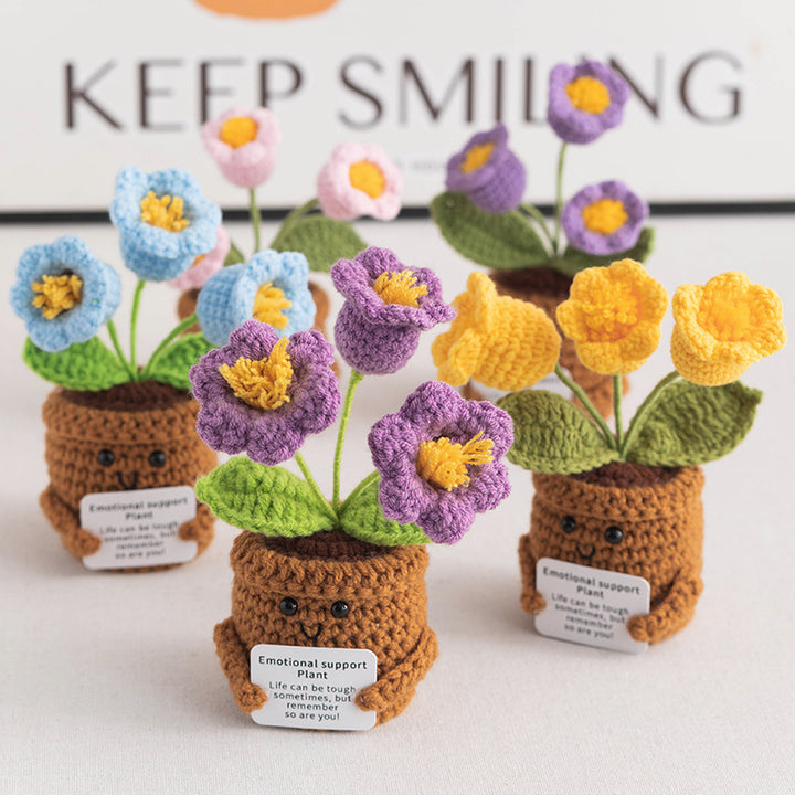 Handmade crochet Lily of the valley flower ornaments