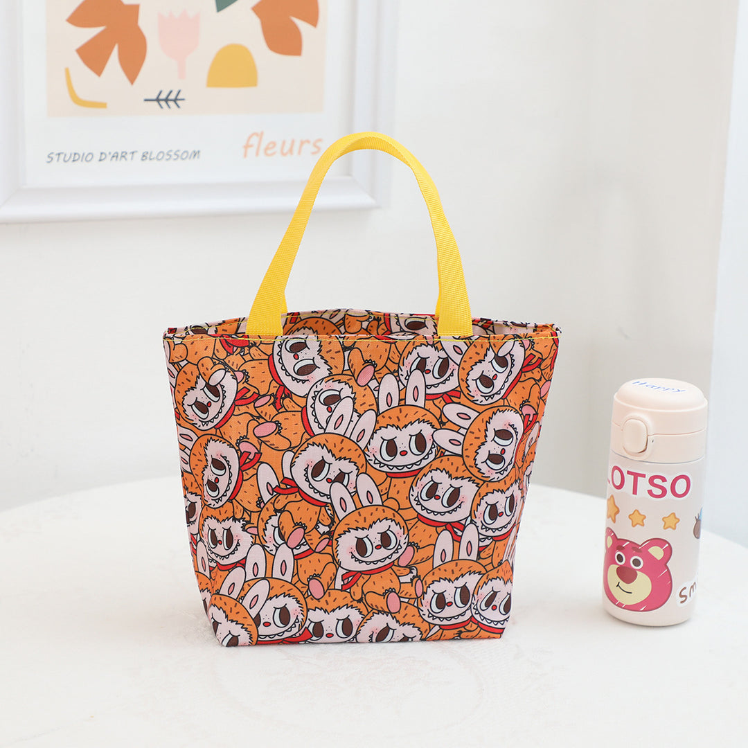 Labubu lunch box bag waterproof handbag storage bag