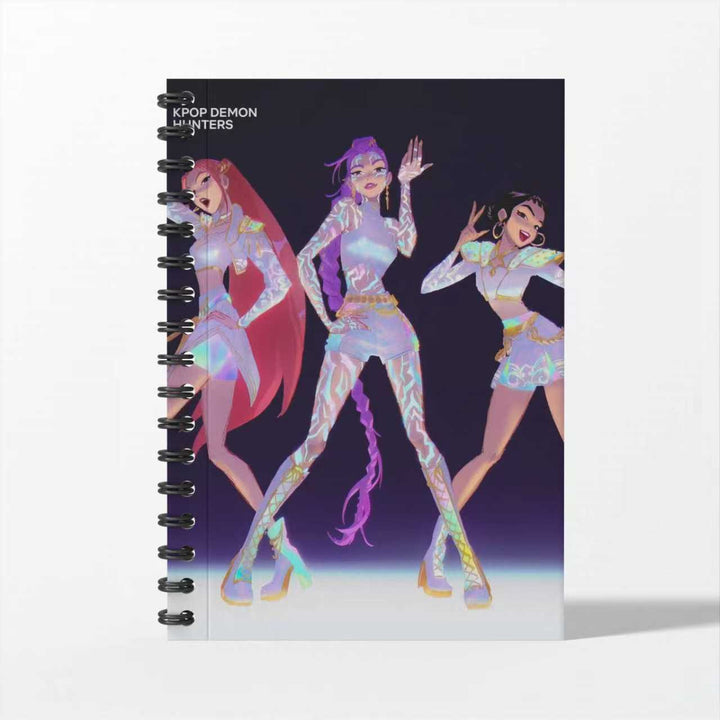 Kpop Demon Hunters coil notebook