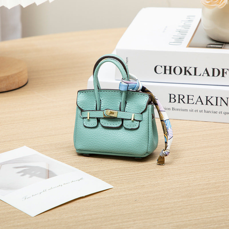 Mini Bag Pendant Creative Leather designer Bag Pendant